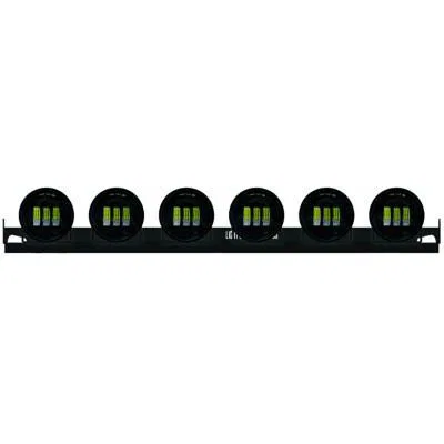 QLB1029 – QUAKE LED Driving/ Fog Light Mounting Bar, 32 Inch Length Mounts Multiple Configurations And Styles Of Ligh...